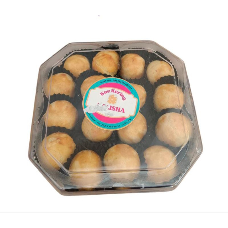 

Kuker kue kering falisha nastar isi selai nanas kemasan toples berat kurleb 325gr