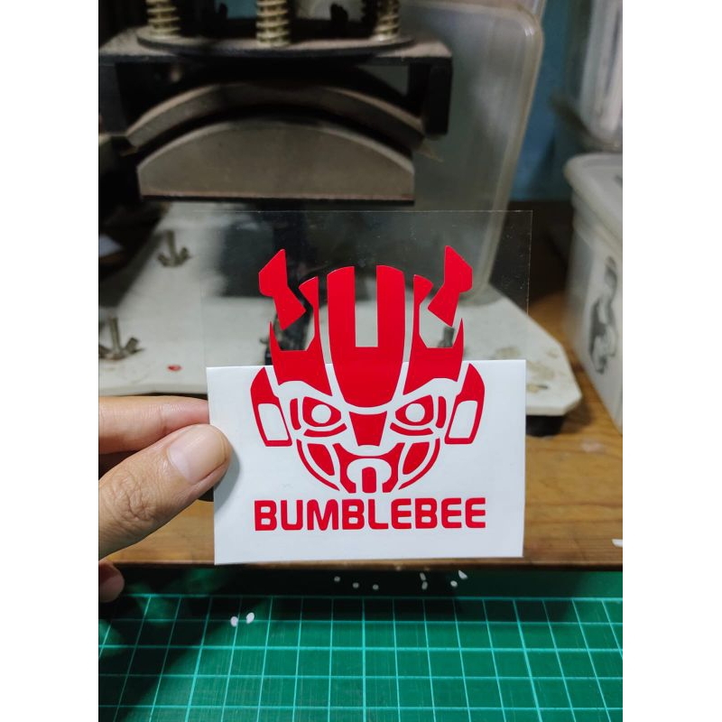 stiker cutting Bumblebee sticker murah