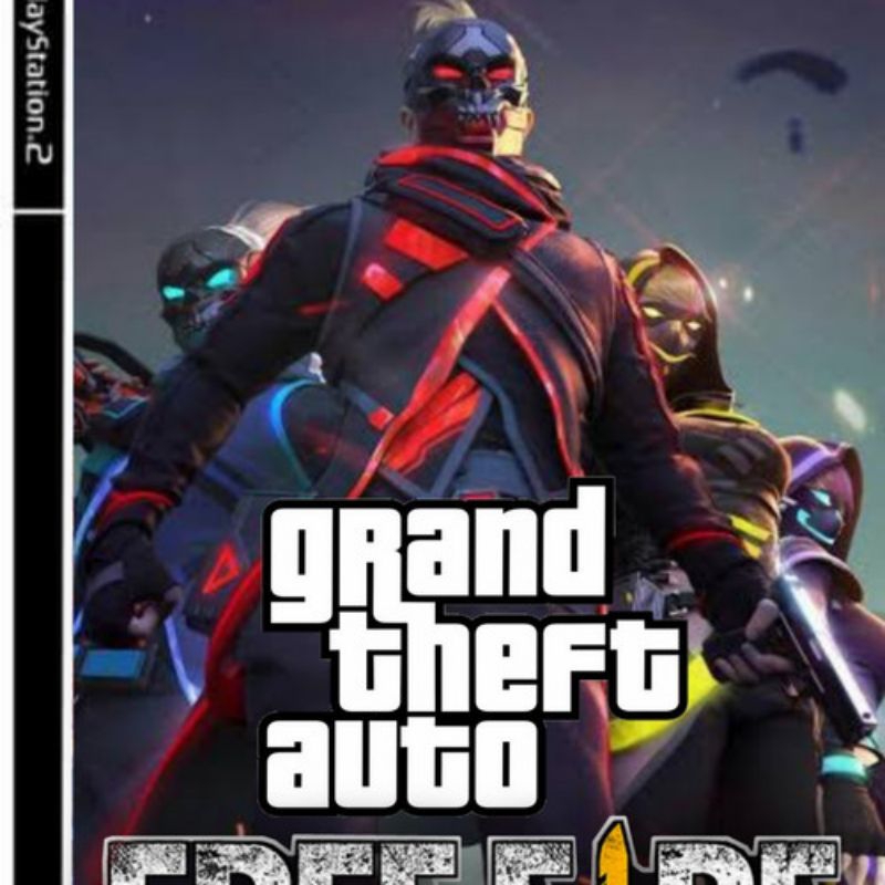 DVD GAME PS 4 GTA FREE FIRE