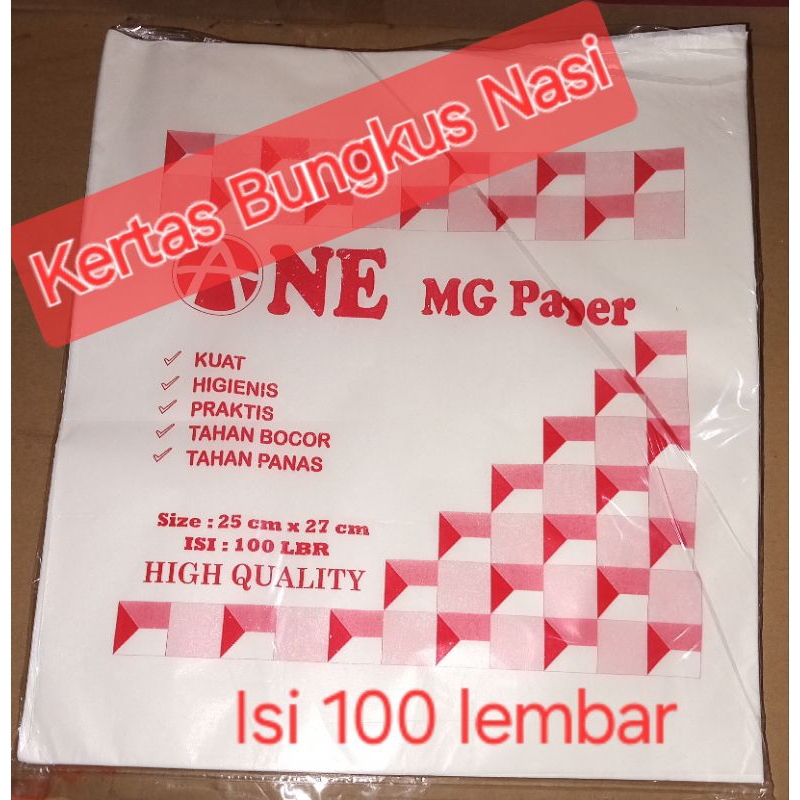 

Kertas Bungkus MG Paper Isi 100 Lembar