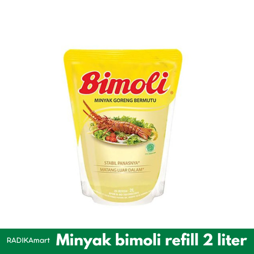 

Minyak Goreng Bimoli kemasan Refill 2 liter