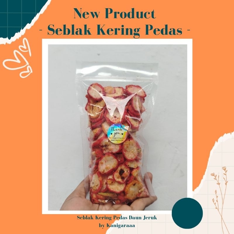 

Seblak Kering Pedas Daun Jeruk 100 Gram