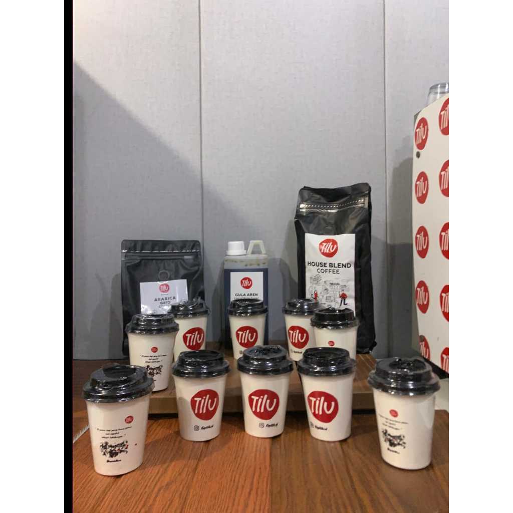 

Coffee Cup Tilu Tubruk + Gula Aren Bubuk