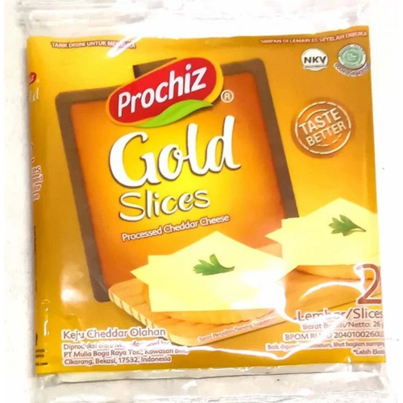 

Keju Cheddar keju Prochiz Gold / Lembaran