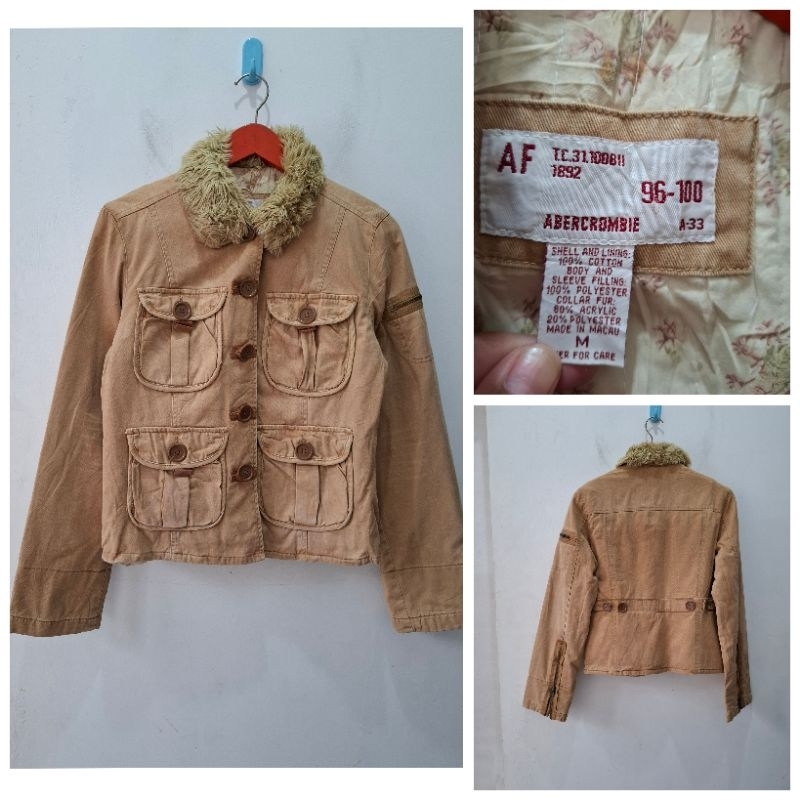 4685 aber crombie jacket wanita dewasa