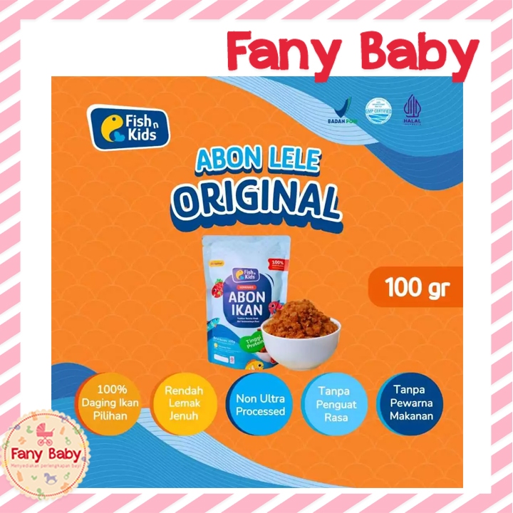 

FISH N KIDS ABON 100GR / MPASI