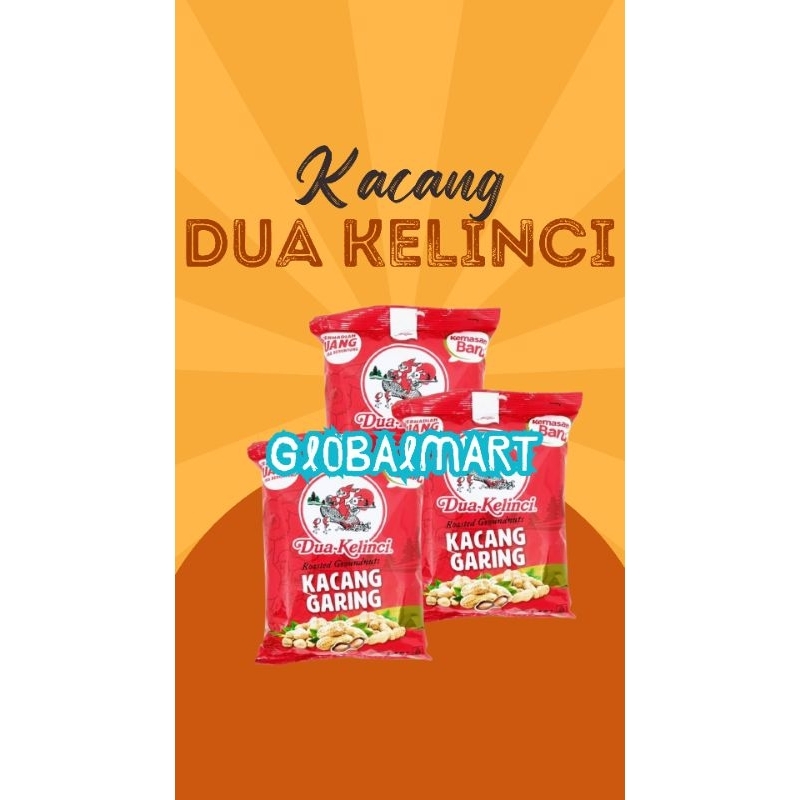 

Kacang dua kelinci garing