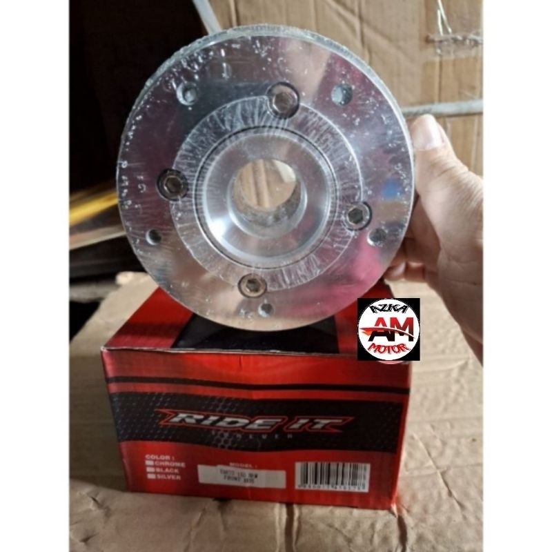 tromol set depan belakang vario 150 new crome/tromol vario 150 new lobang 5 ride it