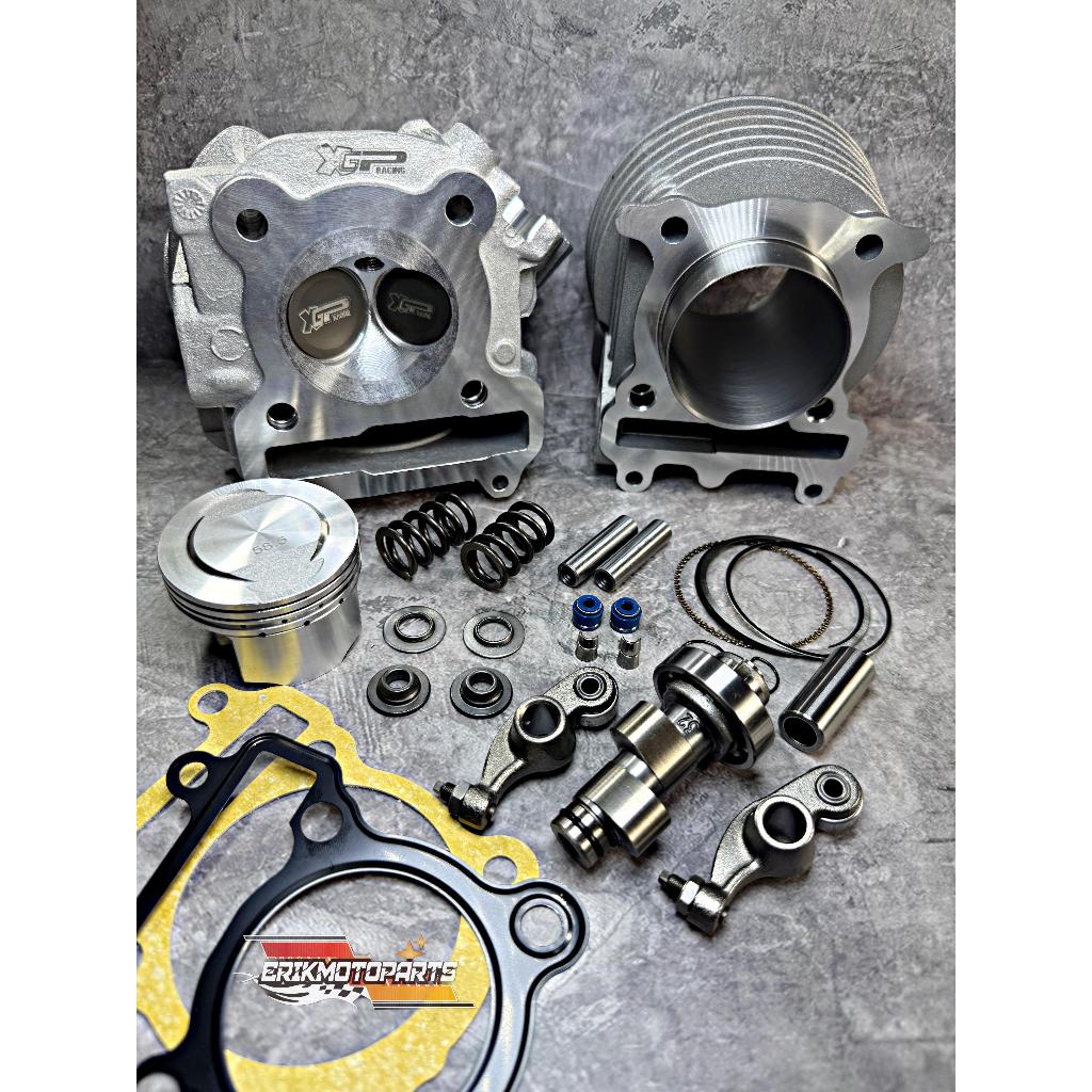 PAKET BORE UP MIO BLOK KOP MIO SPORTY SMILE 5TL KLEP 28 24 / 30 26 SET NOKEN AS RACING