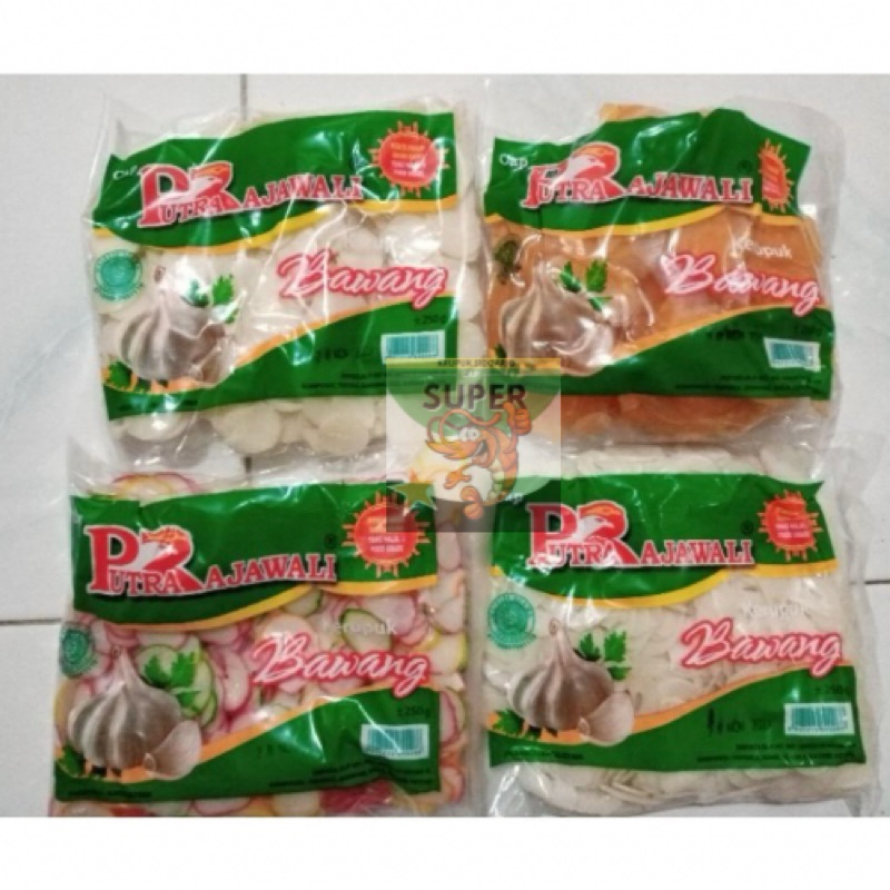 

KRUPUK BAWANG CAP PUTRA RAJAWALI 250gr