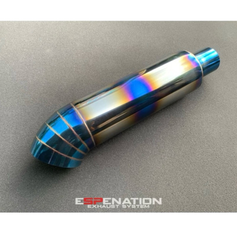 Tailpipe diesel 4" - Tailpipe blue espenation