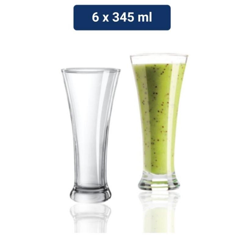6pcs Gelas Set Elegant Kedaung/gelas Juice/gelas Jus/gelas latte