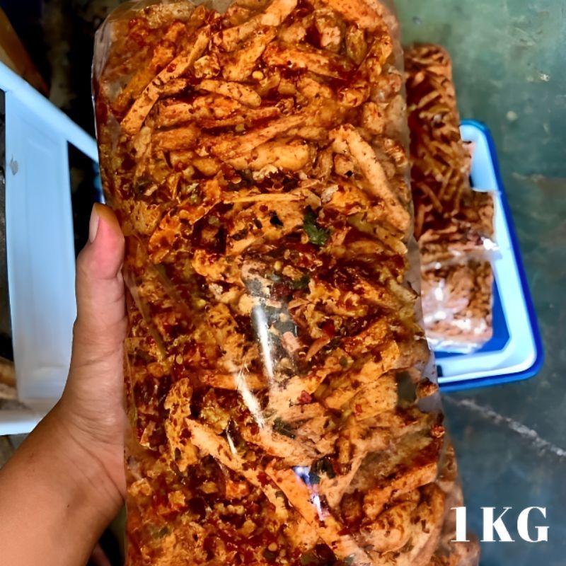 

basreng bumbu pedas daun jeruk 1Kg