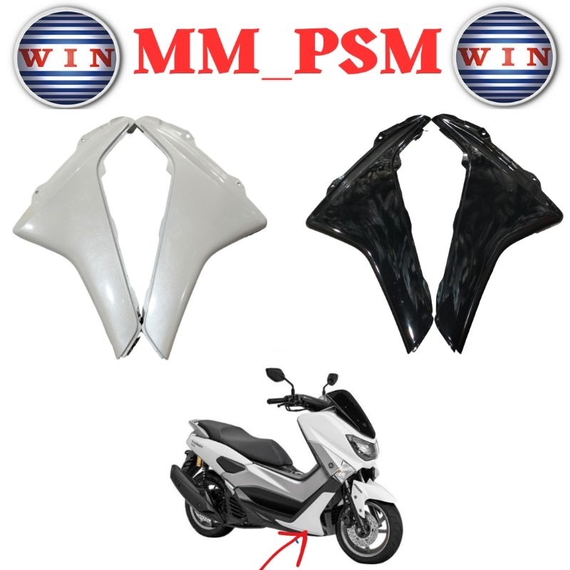 COVER DEK BAWAH  NMAX NMAX // KOLONGAN BAWAH KIRI KANAN SET  SAYAP BAWAH NMAX FLOOR NMAX MEREK WIN