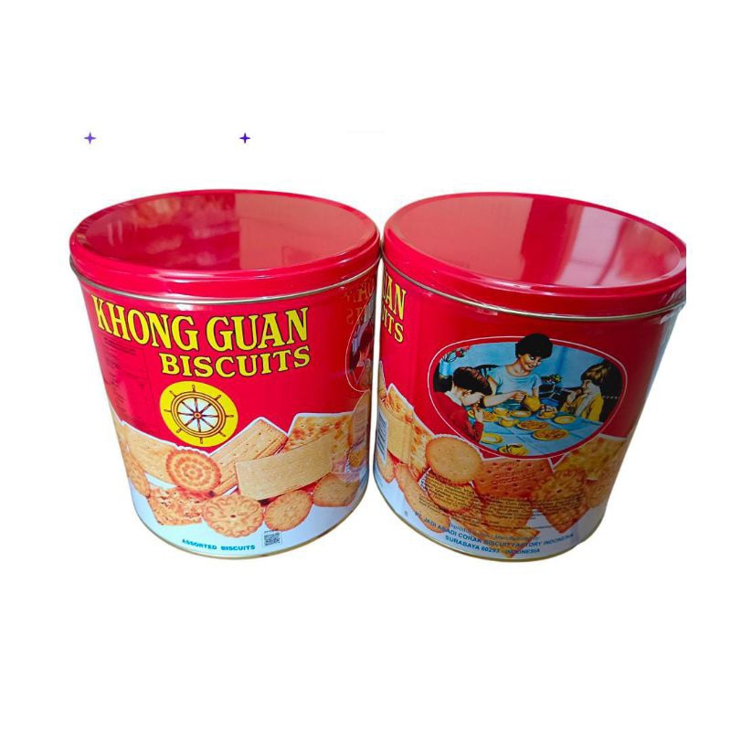 

Khong guan biscuits assorted biscuits biskuit aneka rasa 650gr kemasan toples kaleng