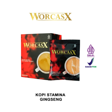 

Kopi WorcasX Coffee Dengan Ginseng - Kopi Penambah Stamina Pria - 1 BOX