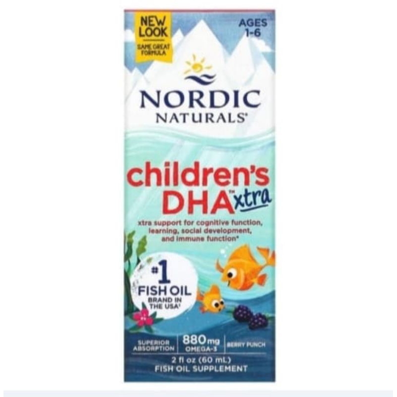 Nordic Naturals Children's DHA Xtra 60 ml
