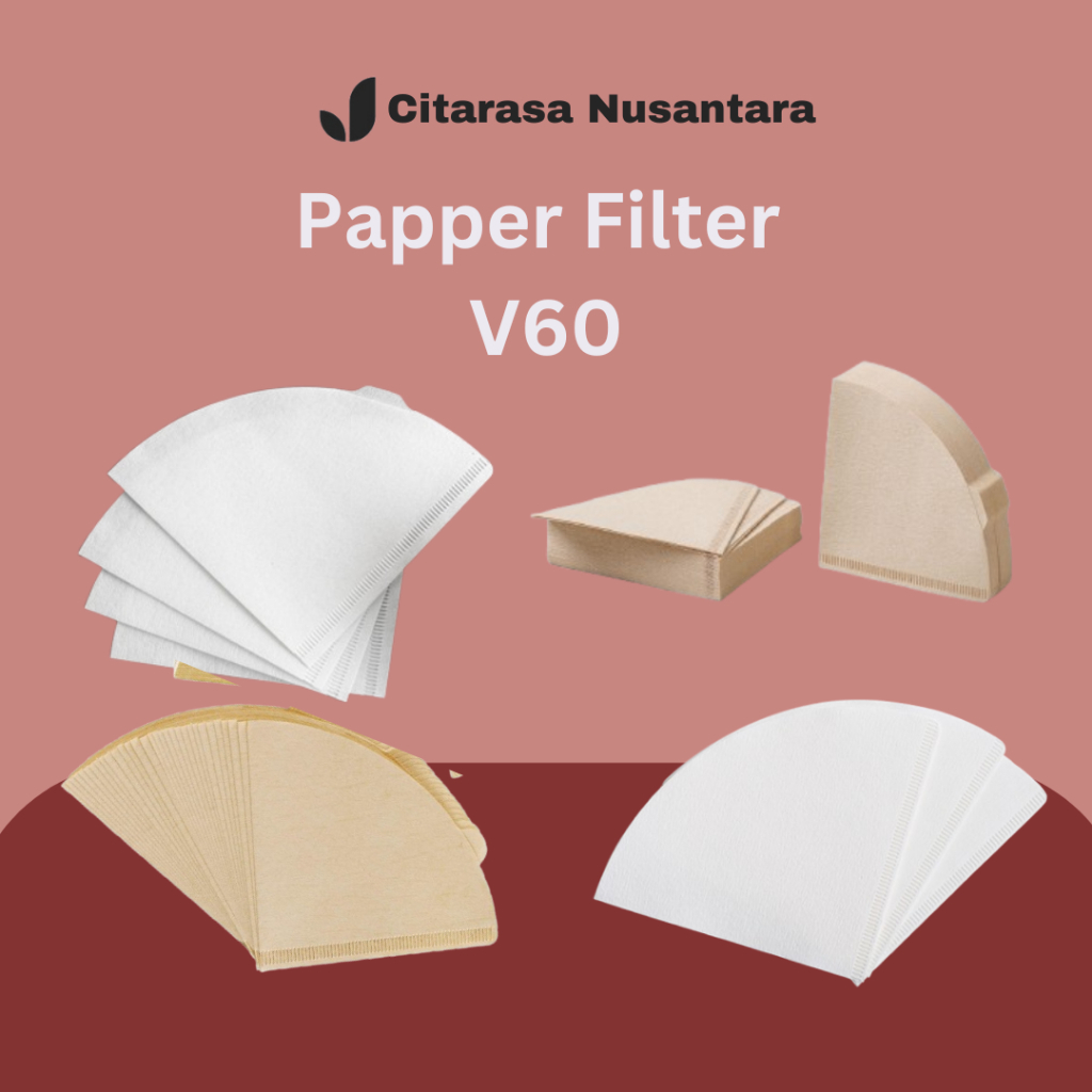 Paper Coffee Filter (U60 Flat buttom / V60 Paper Filter)