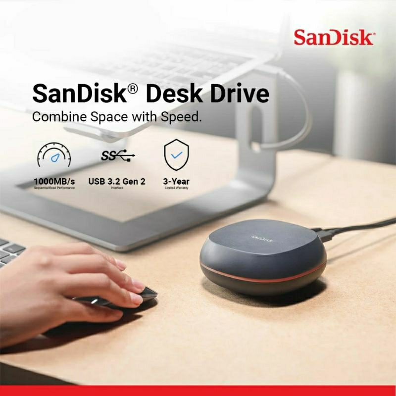 SSD Sandisk T40 4TB garansi on