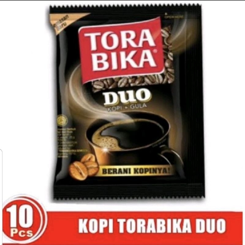 

Torabika Duo | Kopi + Gula Torabika | 1 Renceng isi 10 sachet