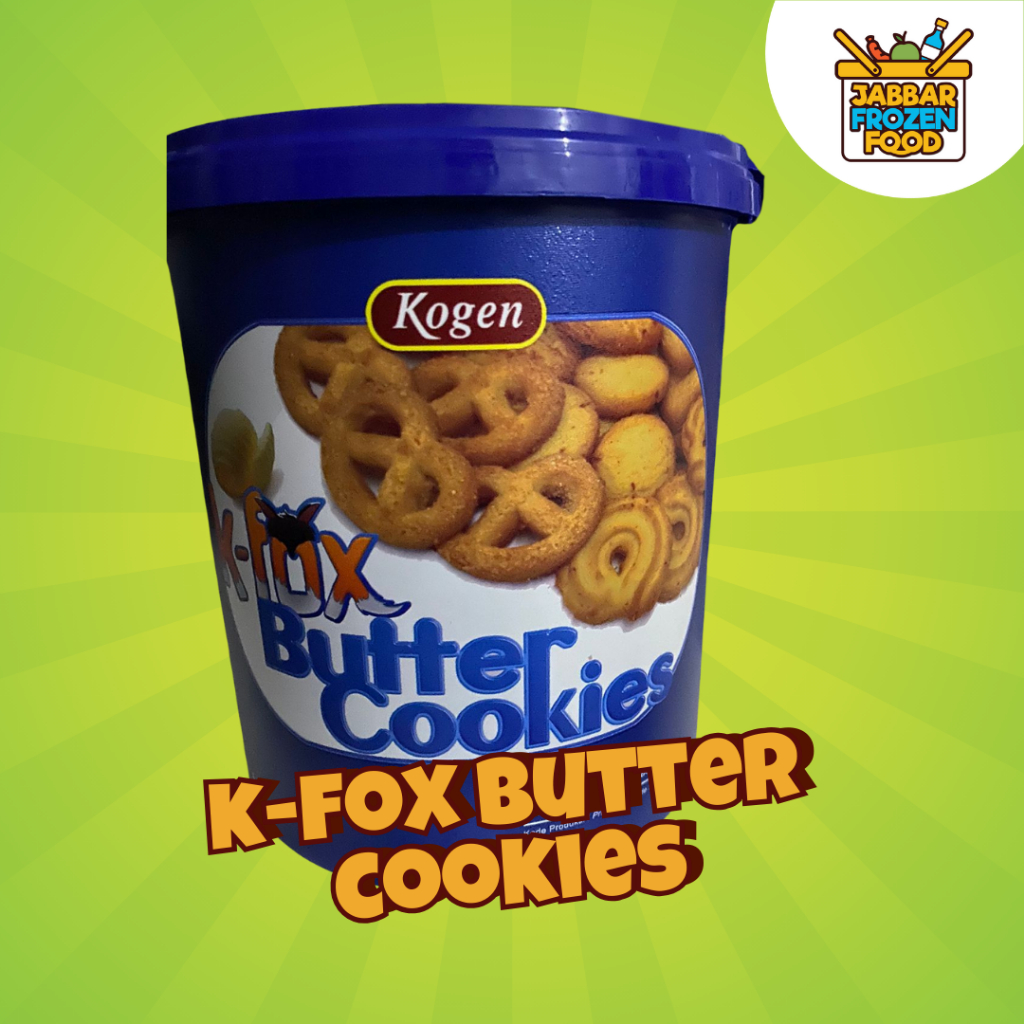 

K-Fox Butter Cookies Toples 300gr