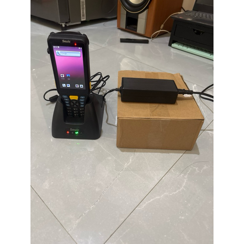 scanner barcode android seuic q7 pda versi android 9 autoid q9