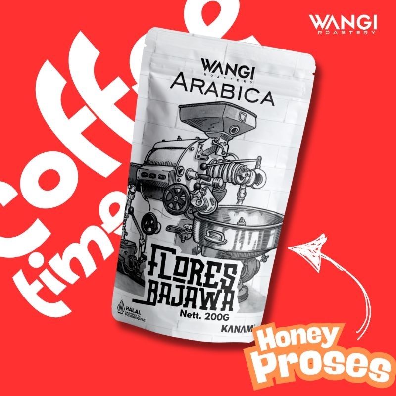 

ARABICA FLORES BAJAWA 200G by Coffee Wangi Roastery