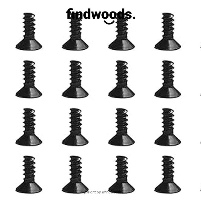 RK Screw Fingerboard Baut Fingerboard Nuts Fingerboard black