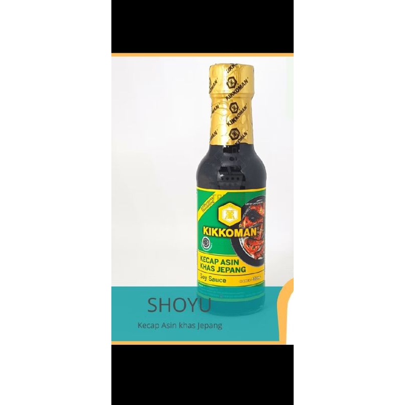 

Kikkoman Kecap Asin Jepang Halal 150 ml