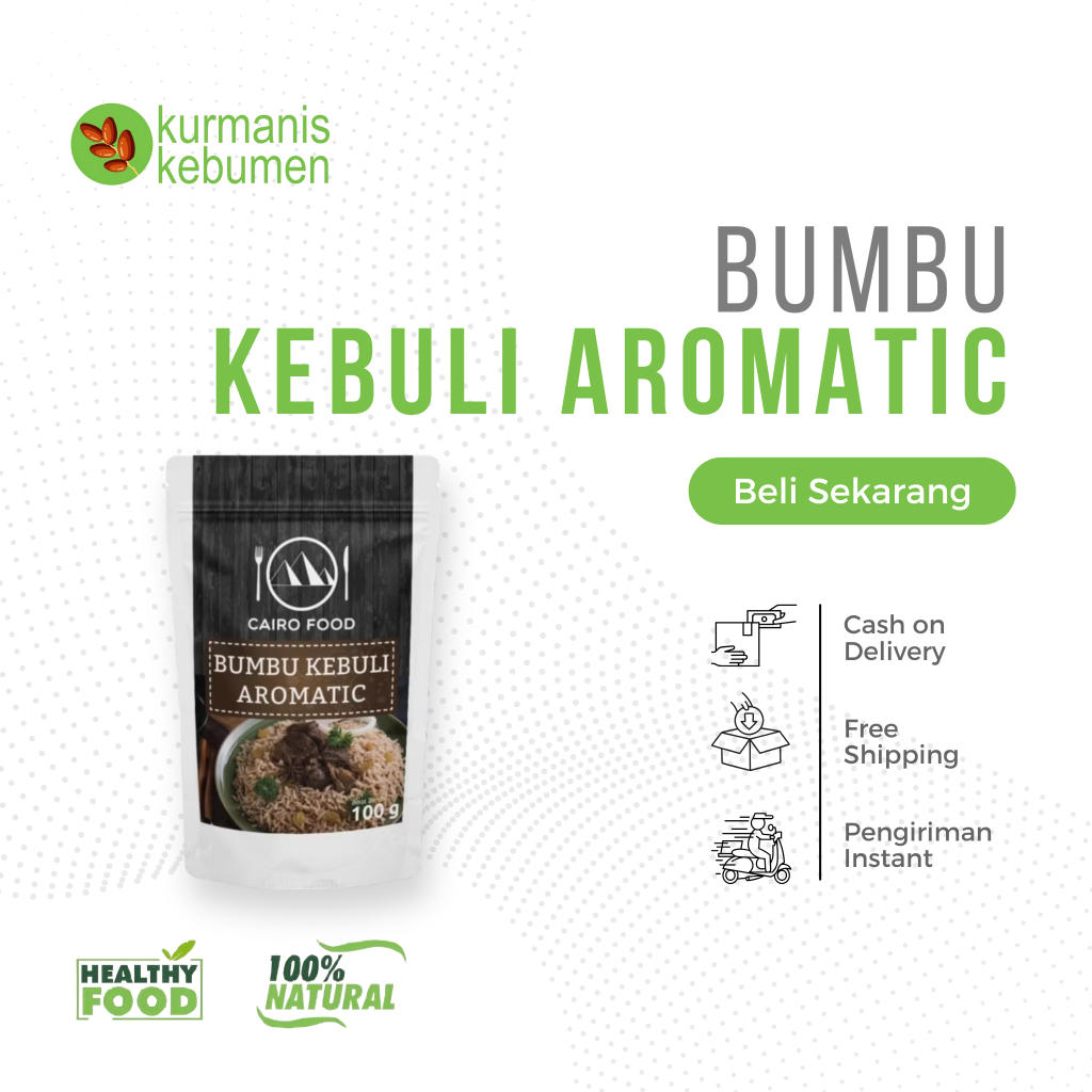 

Bumbu Instan Nasi Kebuli Original Aromatic Bubuk Rempah Masak Praktis