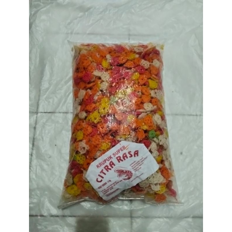 

Kerupuk Mawar Warna-Warni 5kg