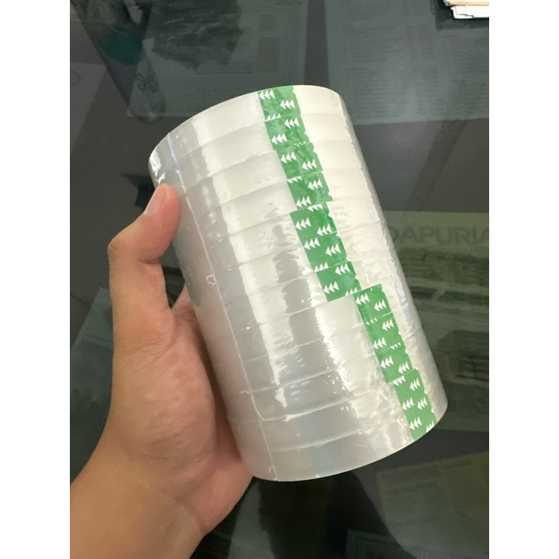 

selotip bening / solatip bening / plester bening / isolasi / solasi / Lakban / solasi bening / lakban bening / perekat / tape / solasi 12mm / 90 yard / 72 yardn