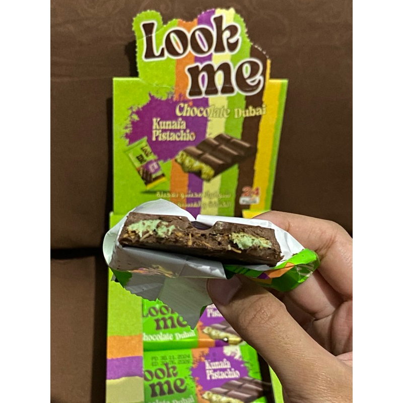 

Look Me Chocolate Dubai Kunafa Pistachio