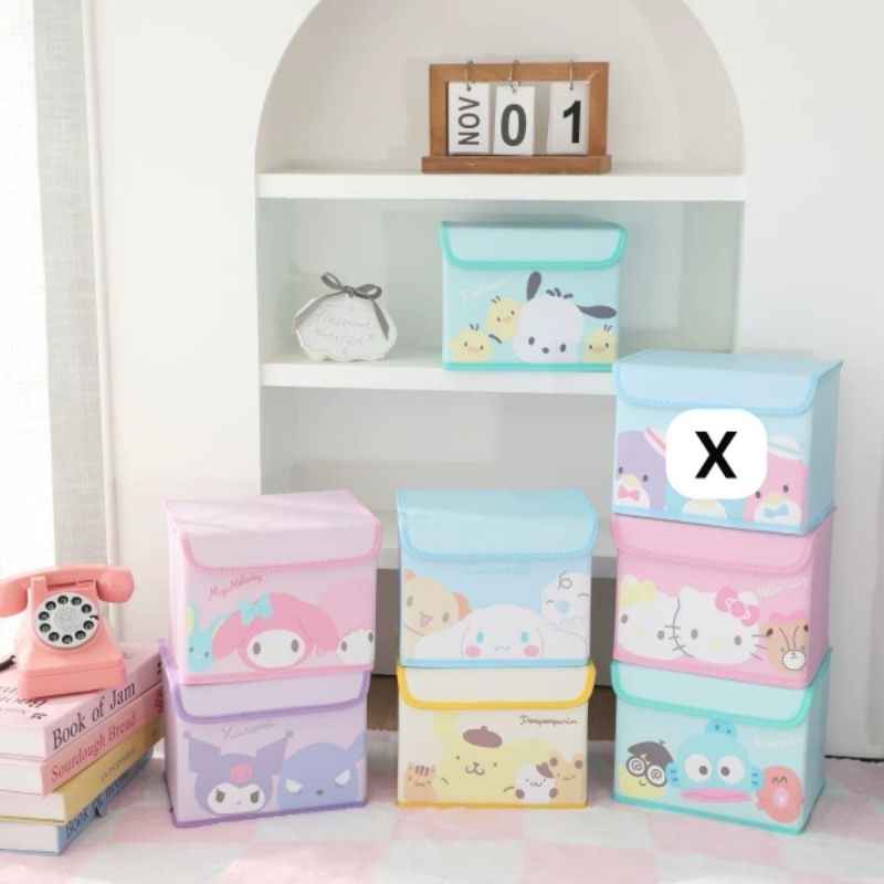 Box Lipat Tutup/Container/Kontainer Mini Sanrio