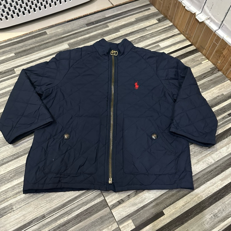 Polo Ralph Lauren Quilted Jacket Kids Jaket Winter Musim Dingin Size 3 Tahun | Preloved