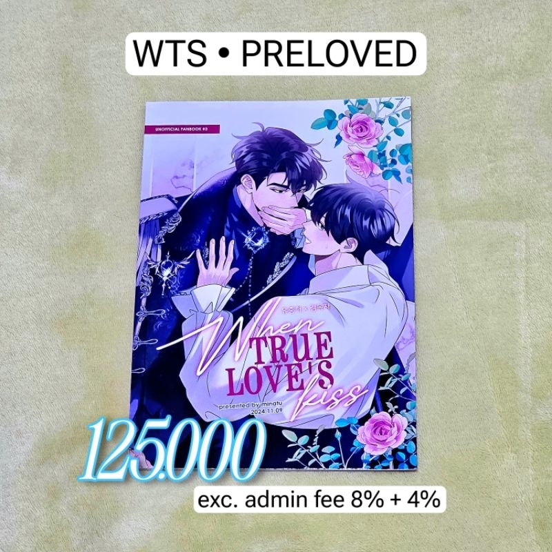 Doujinshi Unofficial ORV Fanbook When True Love's Kiss JoongDok Yoo Joonghyuk x Kim Dokja by minahom