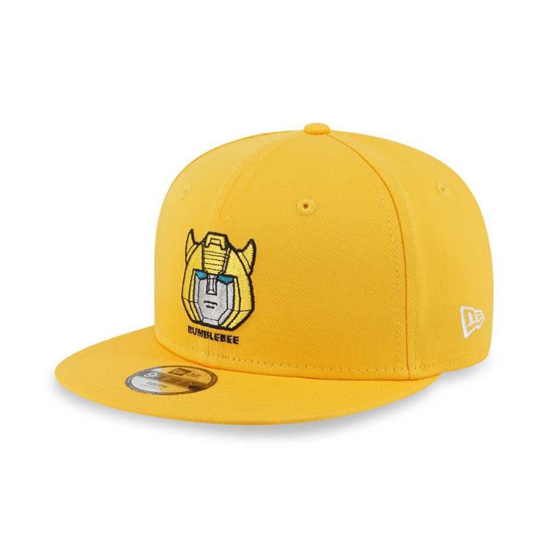 Topi Anak New Era Cap Transformers Bumblebee Child 9Fifty Snapback Original