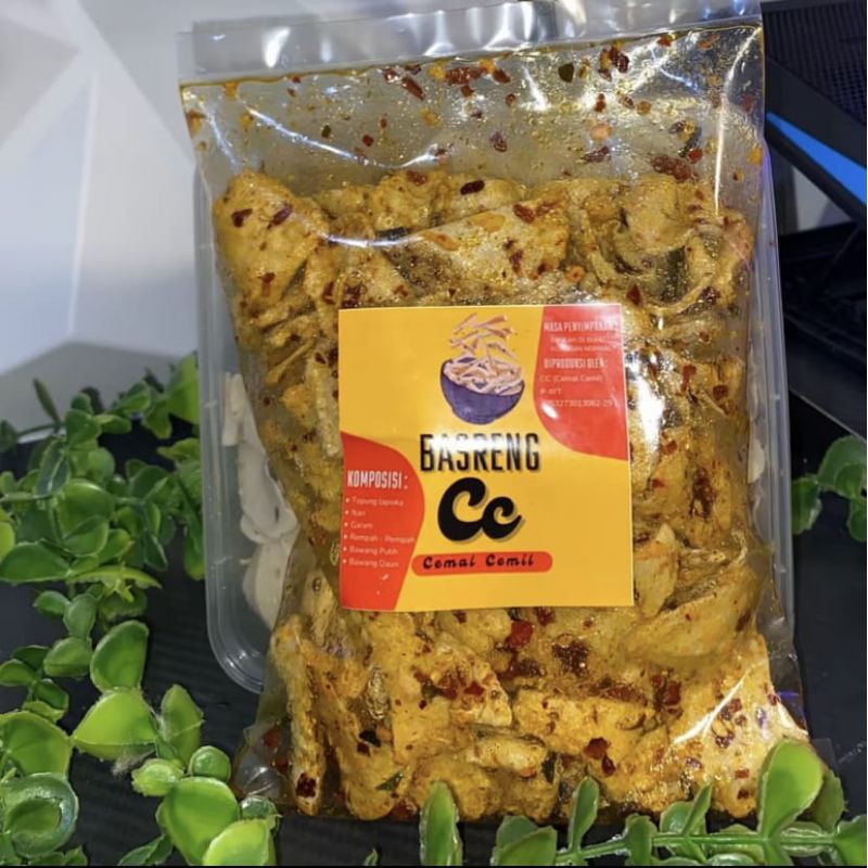 

Basreng bumbu pedas daun jeruk renyah 200g