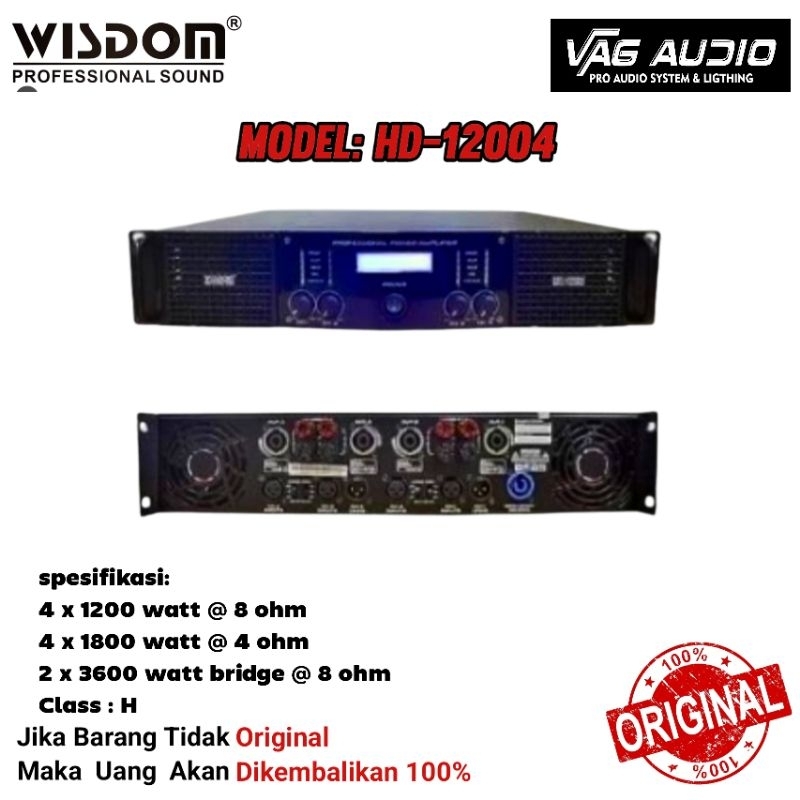 POWER WISDOM HD-12004 CLASS H