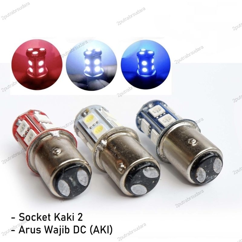 LAMPU STOP LED FLASH 13 MATA JAGUNG KEDIP/ DOP STOP FLASH LED