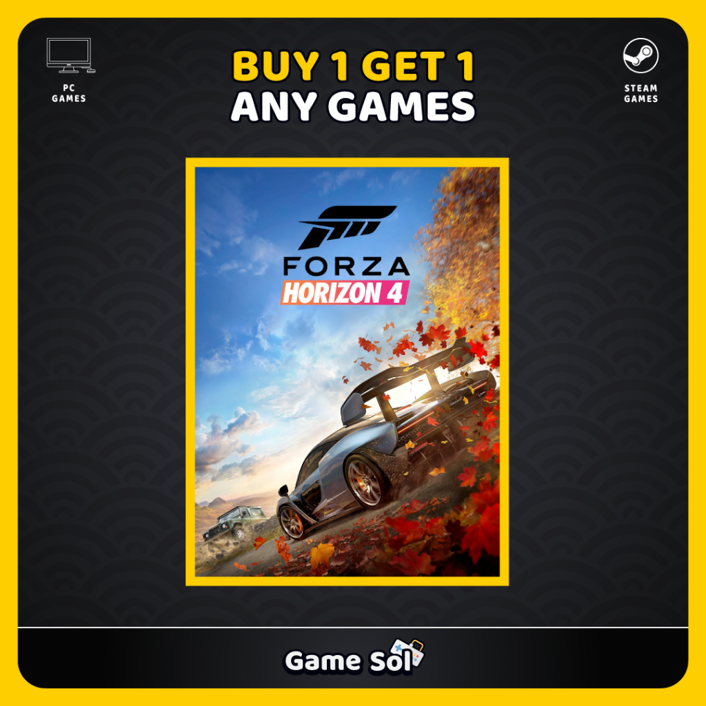 Forza Horizon 4 - Original PC Game | Selalu Ter-update