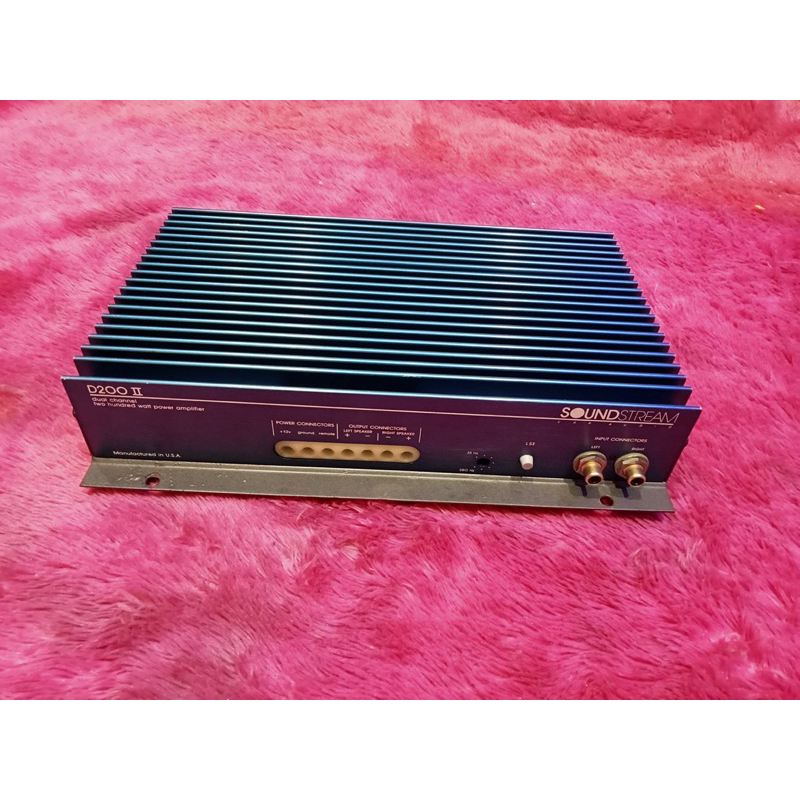 Power Soundstream D200 II 2 Channel Power Amplifier 200W