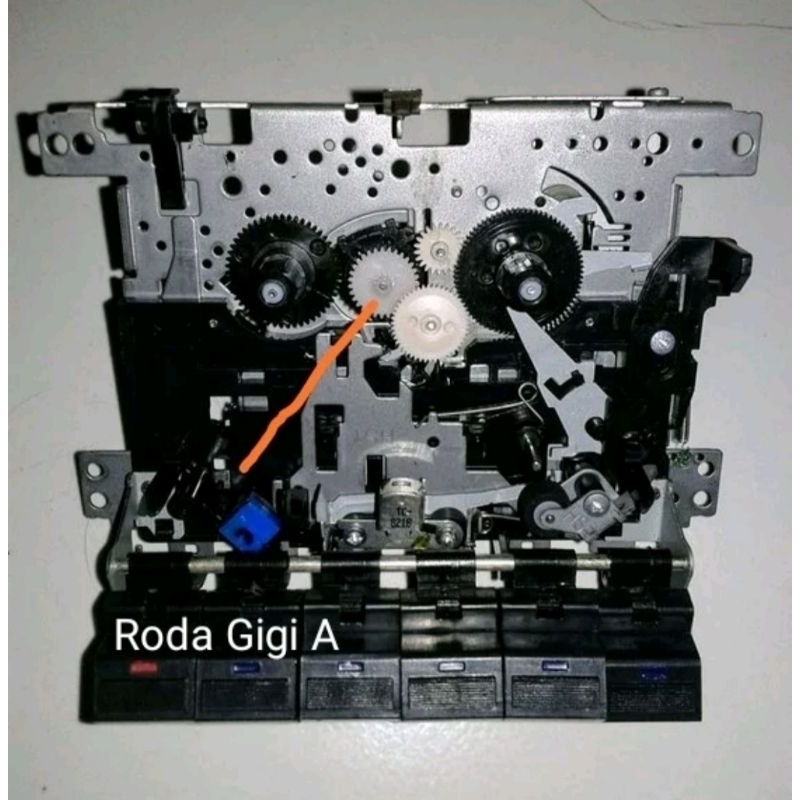 Roda gigi A tape recorder