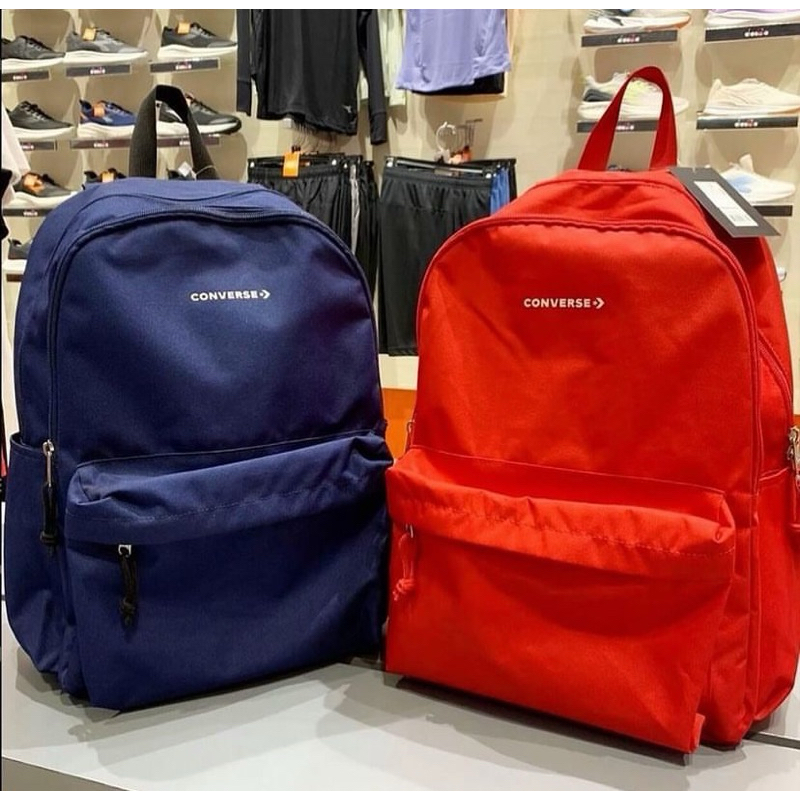 Tas Ransel Converse Basic Navy & Red
