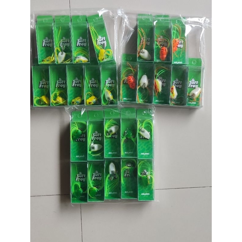 Soft Frog Umpan Casting Gabus