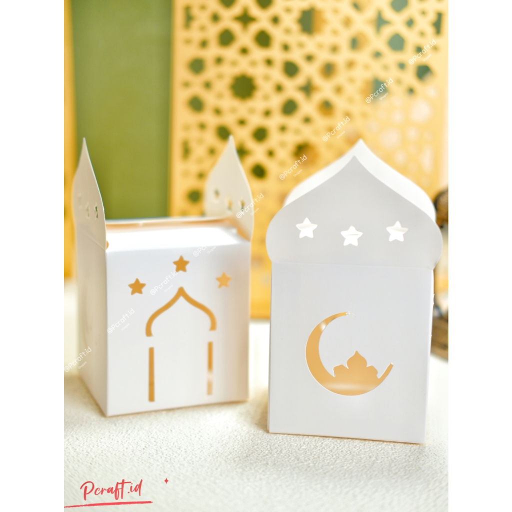 

8x14cm Box Hampers Idul Fitri. Kotak Hampers Lebaran Idul Fitri. Dus Hampers Eid Mubarak