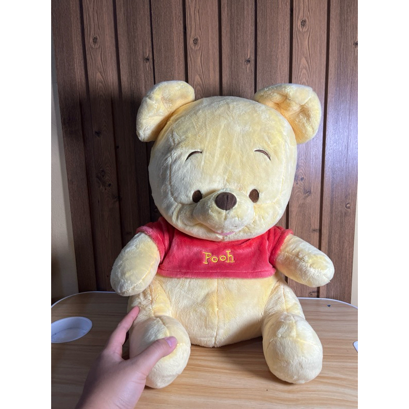 Boneka kado Winnie The POOH bajumerah JUMBO original