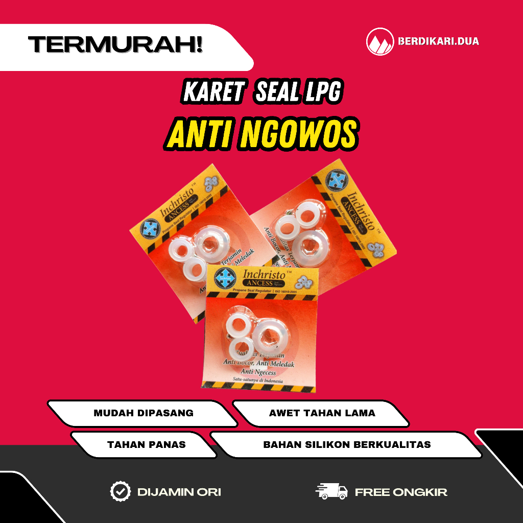 Karet Seal LPG Inchristo - Anti Ngowos
