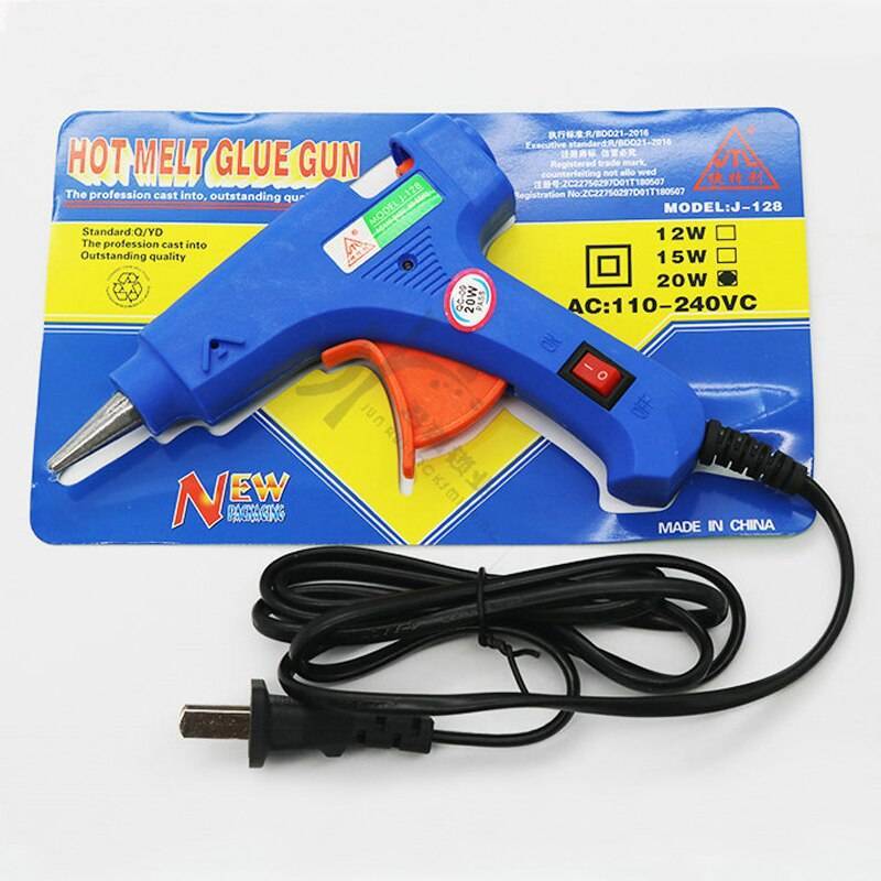 

Tembakan Lem Glue Gun 20w ON / OFF - Lem Tembak / Hot Melt Glue Gun 20watt / Glue Gun Mini