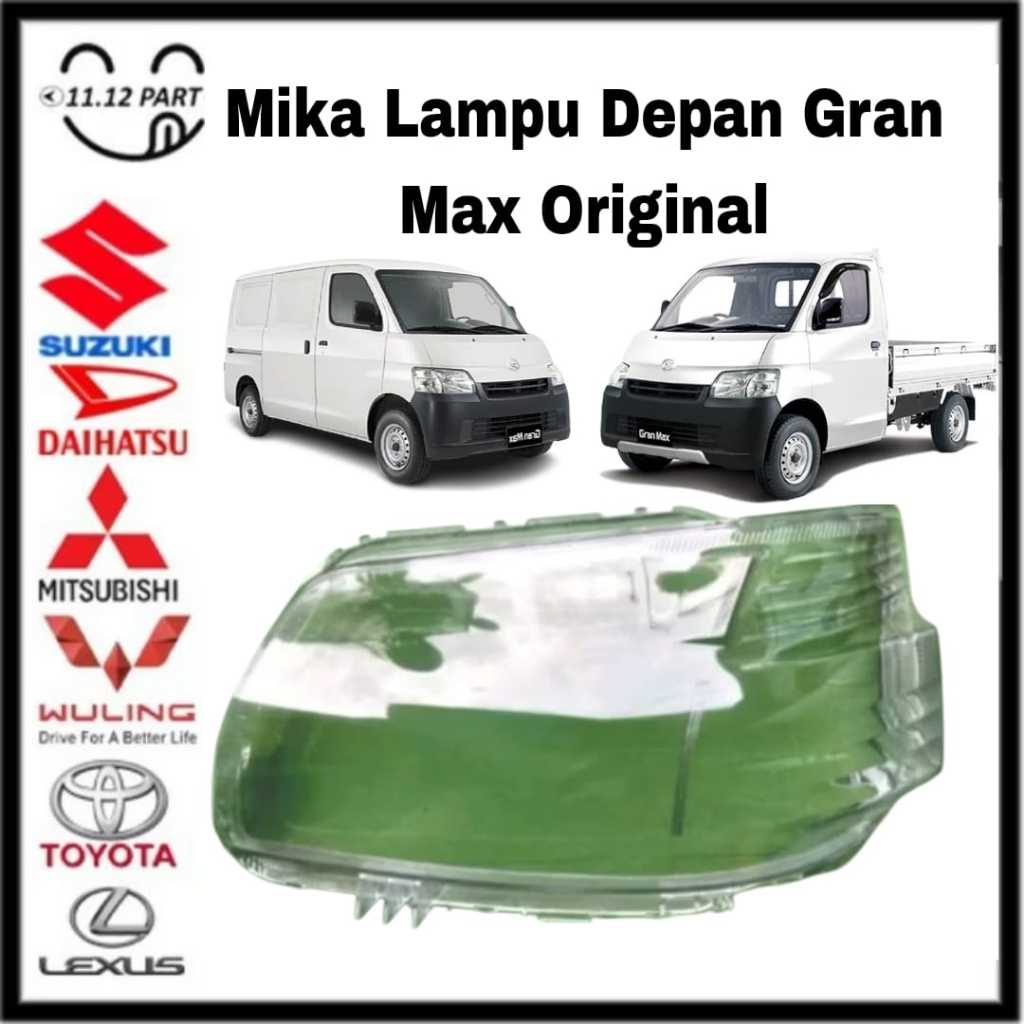 Mika Headlamp Lampu Depan Gran max Original Mika Grand Max Pick up Mini Bus Blindvan Semua Tahun